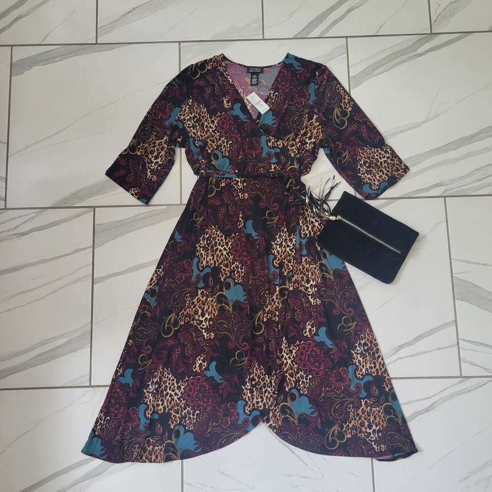 Elegant Multicolor Women's Dress